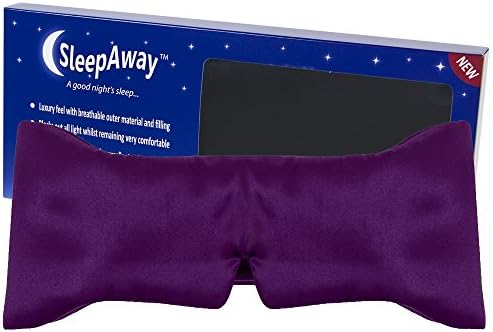 SleepAway Purple Wrap Around Sleep Eye Mask