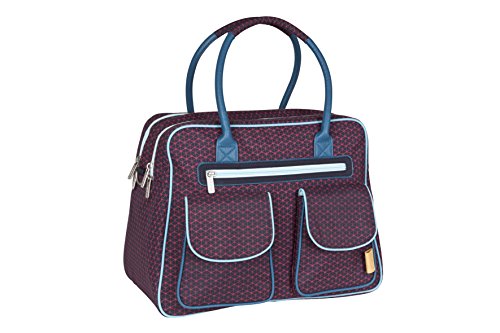 Preisvergleich Produktbild Lässig Casual Shoulder Bag Wickeltasche mit verstellbarem Schultergurt inkl. Wickelzubehör, blue