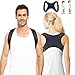 Price comparison product image Mupoo Posture Corrector Adjustable Shoulder & Back Brace Support for Women and Men - Improve Bad Posture, Shoulder, Back, and Neck Pain Relief