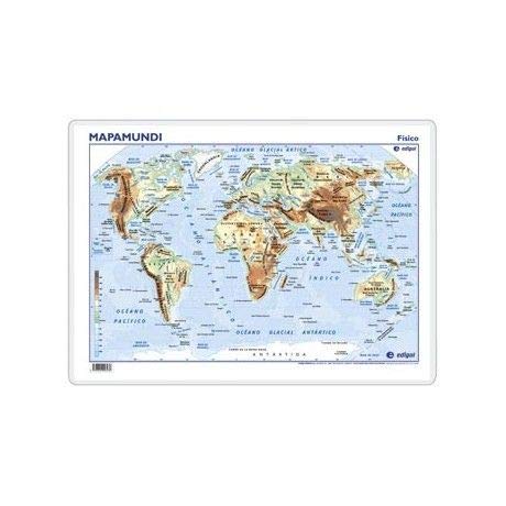 MAPA ESCRITORIO MAPAMUNDI FISICO POLITICO