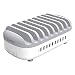 Produktbild ORICO Multi USB Ladestation 120W mit 10 Anschlüsse, 5V/2.4A Dockingstation mit Schalter für Restaurants, Flughäfen, Hotels und Familien mit Mehrere Geräte, Weiß