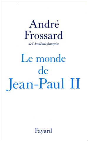 couverture de : Le monde de Jean-Paul II