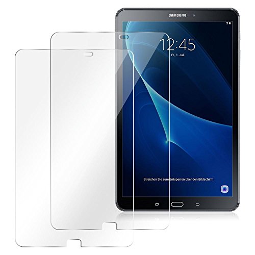 Samsung Galaxy Tab A6 10.1 2016 Displayschutz Panzer HD Folie 2x Schutzfolie