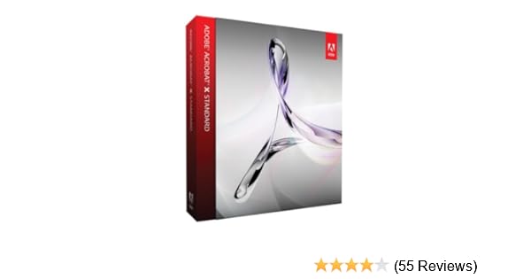 Adobe Acrobat X Standard Version Pc Amazon Co Uk Software