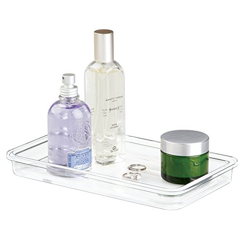 InterDesign 39880EU Clarity Ablage für Gästehandtücher, durchsichtig - 3
