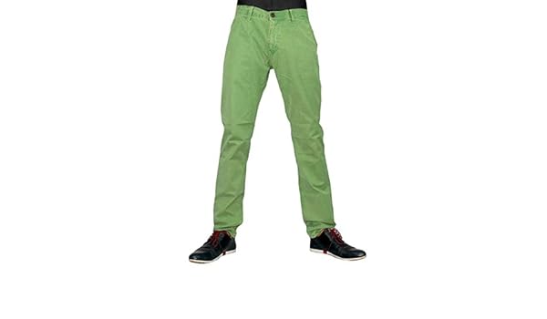 bright green chinos