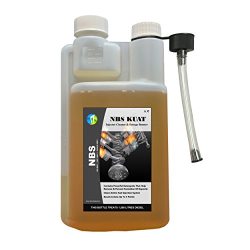 Aditivo para sistema de combustible de inyector diésel NBS KUAT, de 1 l