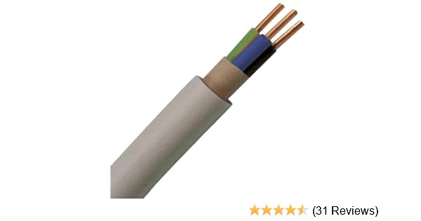Levittownnow Com Kopp Nym J 3 X 1 5 Mm Moisture Proof Cable 25 M Ring Electrical Wire Electrical