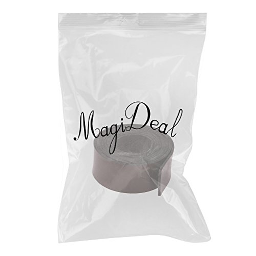 MagiDeal 2 Meter Lange PU-Lederband Lederriemen Flach Verzierungen Dekor – Kaffee, 1mm * 20mm * 2m - 2