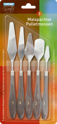 Mal-Spachtel-Set, 5-teilig