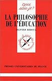 La Philosophie de l'éducation