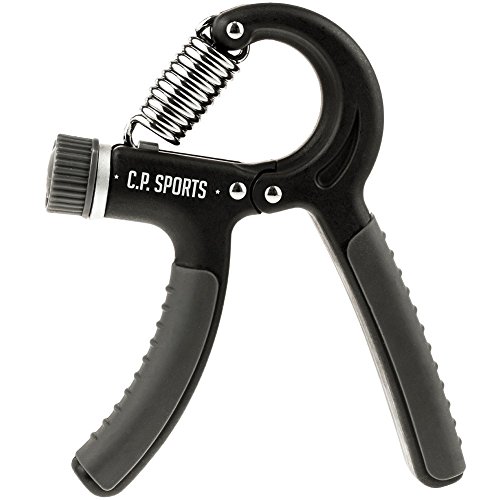 C.P. Sports Premium Fingertrainer – Federgriffhantel 10-40 kg verstellbar, Unterarmtrainer, Handtrainer - 2