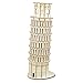 Produktbild LINGNA Intellektuelle Entwicklung Holzpuzzle Kinderpuzzle Simulation Pisa Schiefer Turm Modellbau 3D Stereo Laserschneiden Puzzle Home Decoration