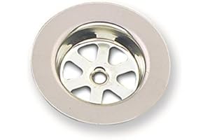 ACQUASTILLA Grille A Panier en acier x Évier, GATTINARA en inox pour évier Diamètre mm. 80 x 52