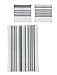 Produktbild Irisette Soft Jersey Bettwäsche 4 teilig Bettbezug 135 x 200 cm Kopfkissenbezug 80 x 80 cm Luna 8679-30 Streifen Smaragd