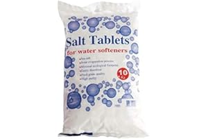 KERAIZ Pack of 1 25 Kg Salt Tablets | Food Grade | Compatible to All Water Softner Machines, 100% Genuine British Salt Tablet, Tablet Salt of Premium Quality (1)