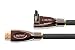 Produktbild PYTHON® Series PREMIUM High-Speed-HDMI Anschlusskabel mit Ethernet - 4K2K / UHD / Ultra HD / Full HD - Kupferleiter (OFC), 3D-Unterstützung, Dreifachschirmung, Nylongeflecht - einseitig gewinkelt - schwarz, 2 m