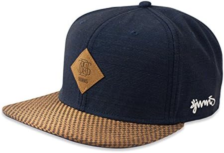 DJINNS - Glencheck (navy) - Snapback Cap