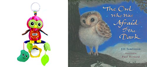 Lamaze Olivia the Owl - Play & Grow Development Toy for Babies with BONUS The Owl Who Was Afraid of the Dark Paperback