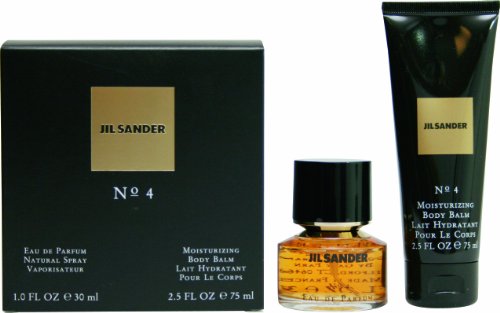 Jil Sander No4 30ml EDP + 75ml Body Balm Ladies Gift Set