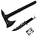 Produktbild OS4you *3er Set* Tomahawk M48 Tactical AXT/Beil / Wurfaxt + 22cm Tactical Paracord-Messer + 12in1 Survival-Card