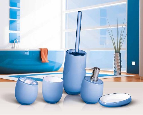 Tatkraft 4742943012233 Toilettenbürstenhalter, Acryl, weiß, 9.5 x 8.9 x 35.29 cm - 3