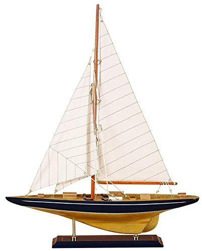 Preisvergleich Produktbild Deco Company Holz Segelboot Replica