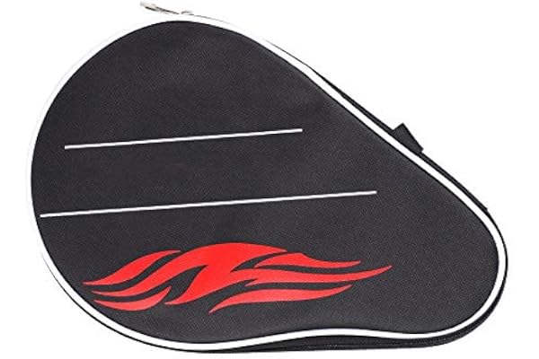 Housse de Raquette de Ping-Pong Pocket Housse de Ping-Pong Double Hydrofuge pour 3 Sacs de Ping-Pong, 30 X 20 X 2 Cm