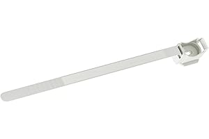 Fischer FF 8-32 mm Fascette per Tubi e Cavi, Range di serraggio 8-32 Mm, Ottimo per Tubo Rigido, 80 Pezzi, 519808