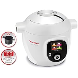 Moulinex Cookeo Multicuiseur avec second récipient et 100 recettes en italien