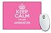 Produktbild Pink Keep Calm I 'm ein Animator Mauspad Farbe 3174