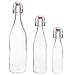 Produktbild casa-vetro 2,4,6 Oder 10 x 750ml Bügelflasche Bügelverschlussflasche Leere Glasflasche mit Bügelverschluss Weinflasche Schnapsflasche Essig Öl Glasflaschen 0,75L von (10 Stück)