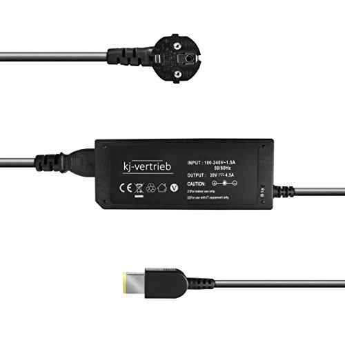 Ladegerät, Netzteil 100-240V für Lenovo Thinkpad - 20V 4.5A 90W - Slim Tip Buchse