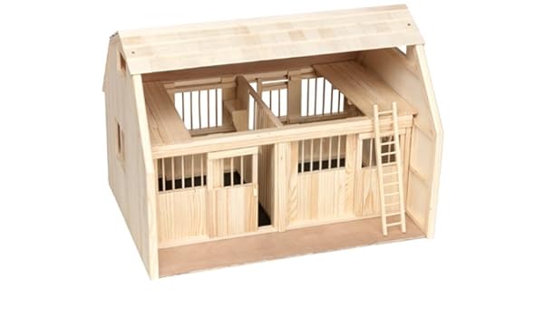 Breyer Uk 1 9 Scale Wooden Horse Barn Amazon Co Uk Toys Games