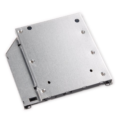 tinxi® 2nd HDD Caddy 2. Festplatte / SSD Bay Caddy SATA zu SATA Einbaurahmen Caddy Tray 9,5mm für MacBook Pro 13″ 15″ 17″ - 3