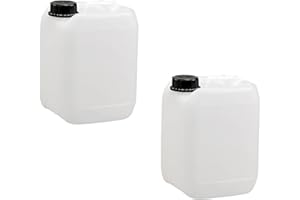 IGE 2 x 10L Plastic Jerry Can