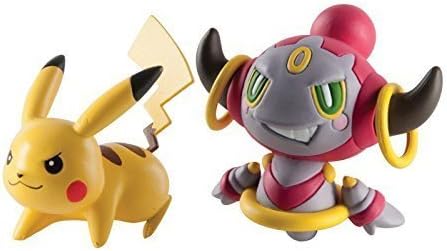 Pokemon Action figures Set / pokemon Battle Pack Pikachu vs gebanntes Hoopa / Pikachu vs Hoopa confined / enchaine / vincolato / contenido