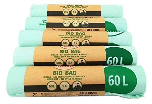 Bolsa Dumil para basura orgánica, verde, 60 Liter 25 Stück