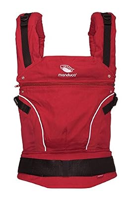 manduca Porte-Bébé en Pur Coton Chili Red