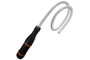 BESITA Flexibles magnetisches Pick-up-Werkzeug, magnetisches Feder-Pickup-Werkzeug, biegbare Saugstangen-Kehrer-Retrieval-Werkzeuge für Auto-Reparatur-Werkzeuge und Heimwerker