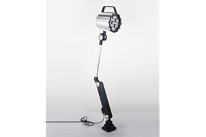 XUNDE Perceuse à LED 12 W CNC - Lumière plus longue - 400 + 400 mm - Lampe de table 24 V - Multi-usage - Étanche IP67 - Alliage d'aluminium - Éclairage industriel (12)