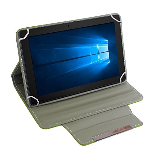 Tablet Tasche für TrekStor Surftab breeze 7.0 Hülle Schutzhülle Case Cover Etui, Farben:Grün - 2