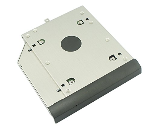 Nimitz Zweiter HDD-/SSD-Laufwerkschacht-Adapter für Lenovo ThinkPad E550c E555 E560 E565 mit Blende