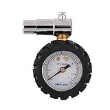 Godeson tyre Presta Valve Bicycle Tire Pressure Gauge 0-160psi and 0-11bar