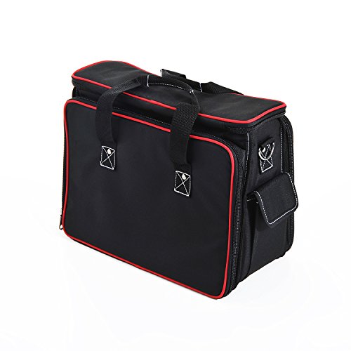 Homcom® Werkzeugtasche Werkzeugkoffer Wergzeug Tasche mit Schultergurt - 4