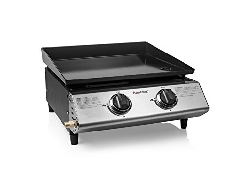 FireFriend BQ-6372F Plancha Gaz avec 2 Feux