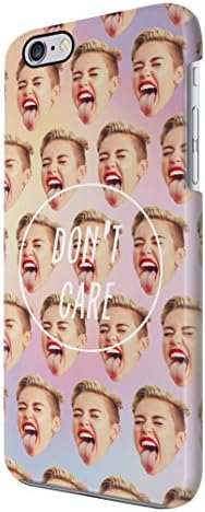 Miley Cyrus I Don’t Care Pattern iPhone 6, 6s Hard Plastic Case Cover