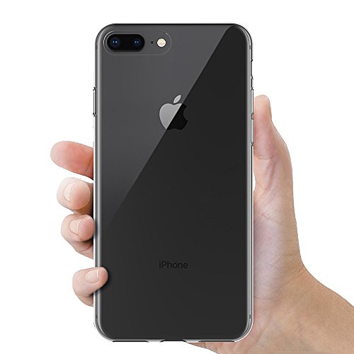 Funda iPhone 7 Plus   iPhone 8 Plus  AICEK iPhone 7 Plus Funda Transparente Gel Silicona Apple iPhone 7 Plus Premium Carcasa para iPhone 7 Plus   iPhone 8 Plus 5 5 
