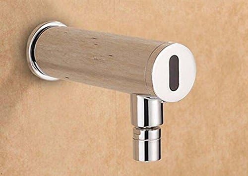 Retro Deluxe Fauceting Free Touchless Basin Faucet Chrome Cast 2 Wall Mounted Sensor Tap Electric Automatic Infrared Sensor Robinet Automatique T16