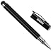 Produktbild Mumbi® Stylus Pen - Eingabestift + Kugelschreiber für iPad, iPhone, iPod, Galaxy Tab, Galaxy S2 S3 etc. + EXTRA Ersatzmine
